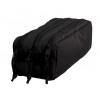 Trousse - Scolaire - Noir - Rectangulaire - 3 compartiments - School