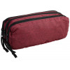 photo-Trousse - Scolaire - Rouge - Rectangulaire - 3 compartiments - School