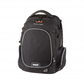 photo-Sac à dos - Walker - Noir - 3 compartiments - Noir - Campus Evo
