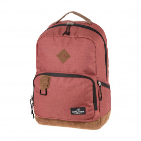 photo-Sac à dos - Walker - Rouge - 2 compartiments - Pure - Walker
