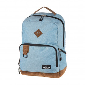 photo-Sac à dos - Walker - Bleu turquoise - 2 compartiments - Pure