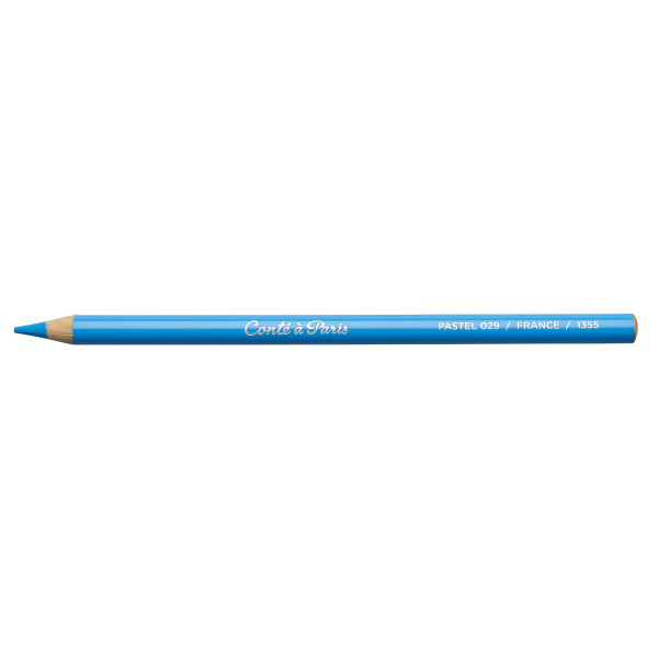 photo-Crayon pastel - Bleu clair - 029 - Dessin - Beaux-arts - Conté à Paris
