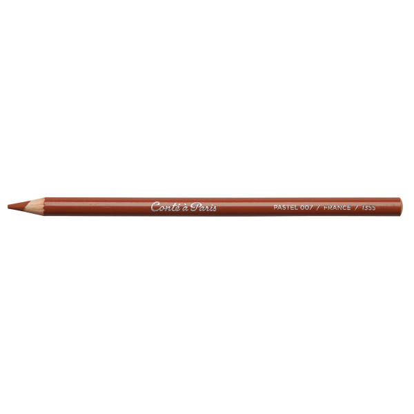 photo-Crayon pastel - Brun rouge - 007 - Dessin - Beaux-arts - Conté à Paris