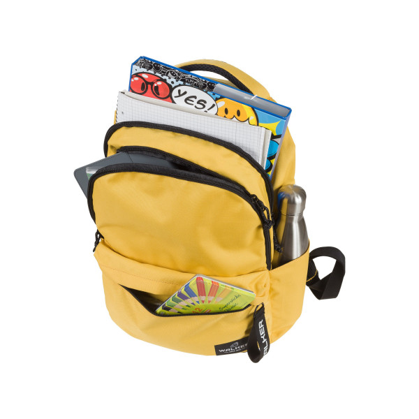 Sac à dos - Walker - Jaune banane - 2 compartiments - Alpha