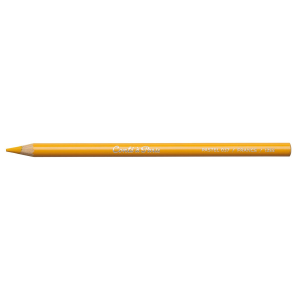 photo-Crayon pastel - Jaune indien - 037 - Dessin - Beaux-arts - Conté à Paris