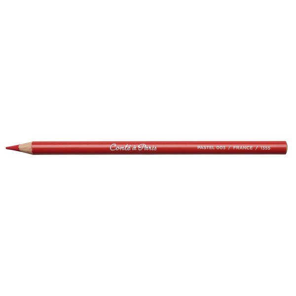photo-Crayon pastel - Vermillon - 003 - Dessin - Beaux-arts - Conté à Paris