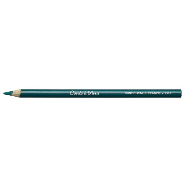 photo-Crayon pastel - Vert émeraude - 034 - Dessin - Beaux-arts - Conté à Paris