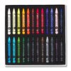 Demi-crayons pastels - Boite de 24 couleurs - 7cm longueur - Sennelier