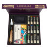 Oil stick - Extra-fine - Solide - Coffret 12 couleurs + 1 bloc + 1 pinceau + 1 couteau + chiffon - Sennelier
