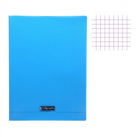 photo-Cahier - 24x32(cm) - Petits carreaux - 96 pages - couverture en polypro - sans spirale - Clairefontaine - Calligraphe