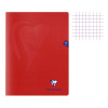 photo-Cahier - 24x32(cm) - Petits carreaux - 96 pages - couverture en polypro - sans spirale - Clairefontaine - Mimesys