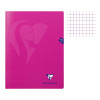 photo-Cahier - 24x32(cm) - Petits carreaux - 96 pages - couverture en polypro - sans spirale - Clairefontaine - Mimesys