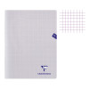 photo-Cahier - 24x32(cm) - Petits carreaux - 96 pages - couverture en polypro - sans spirale - Clairefontaine - Mimesys