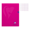 photo-Cahier - 24x32(cm) - Grands carreaux - 96 pages - couverture en polypro - sans spirale - Clairefontaine - Mimesys