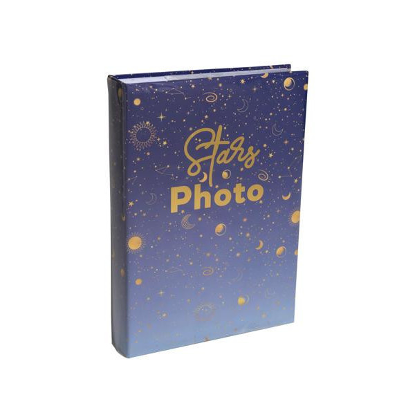 Album photos - Capacité 300 photos de 10x15cm - Moon - Bleu - 100 pages