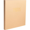 Album photos - 300 photos - Beige - 29x32cm - 60 pages noires - Couverture effet textile