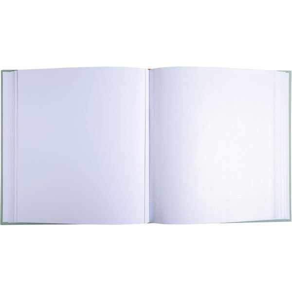 Album photos - 300 photos - Vert sauge - 29x32cm - 60 pages - Couverture enduite irisée