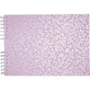 photo-Album photos - 150 photos - Rose candy - 32x22cm - 50 pages - Couverture enduite irisée