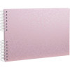 Album photos - 150 photos - Rose candy - 32x22cm - 50 pages - Couverture enduite irisée