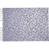 photo-Album photos - 150 photos - Bleu gris - 32x22cm - 50 pages - Couverture enduite irisée
