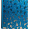 Album photos - Capacité 300 photos de 10x15cm - 29x32cm - 60 pages - Art déco - Bleu