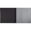 Album photos - 360 photos - Noir - 32x32cm - 60 pages noires - Couverture effet textile