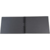 Album photos - 150 photos - Noir - 32x22cm - 50 pages noires - Couverture effet textile
