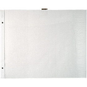 photo-Recharges pour album photos à vis - 29x37cm - Blanc - 36x28,4cm - 10 feuillets