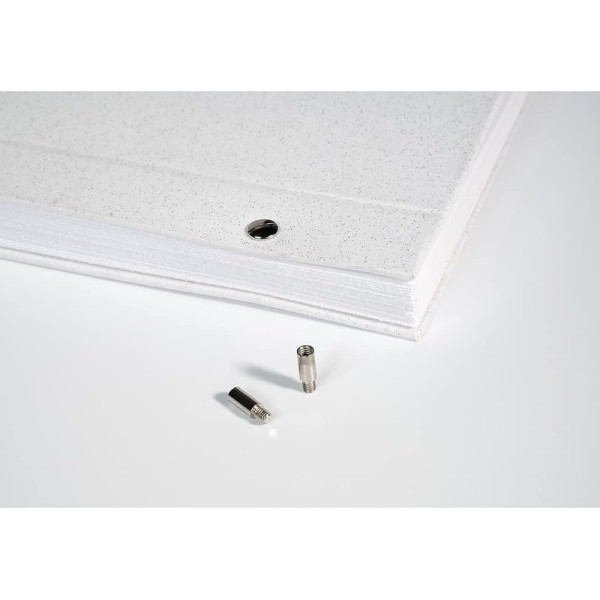 Recharges pour album photos à vis - 29x37cm - Blanc - 36x28,4cm - 10 feuillets