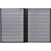Album de timbres - Philatélie - 30,5x22,5 - Simili cuir - Noir - 64 pages - Collection timbres