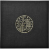 photo-Classeur pour collection de pièces - 24,5x25cm - Noir - 5 feuilles 43 cases