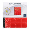 phoot-3 recharges pour album de pièces - 20 cases diamètre 40mm - 24,5x25cm - Perforées