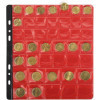 3 recharges pour album de pièces - 43 cases diamètre 20/25/30mm - 24,5x25cm - Perforées