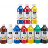 photo-10 flacons peinture acrylique - 500ml - Assortiment - Lefranc & Bourgeois