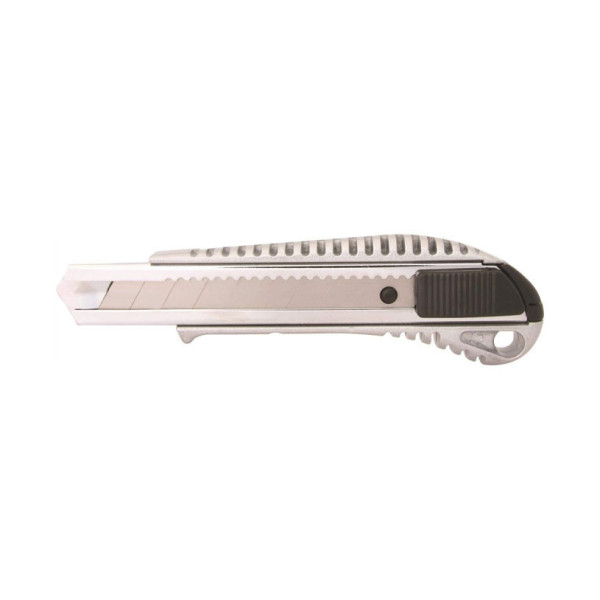 photo-Cutter - Métal - Lame de 18mm - Ergonomique - Autobloquant - Loisirs créatifs - Bureau