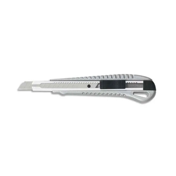photo-Cutter - Métal - Lame de 9mm - Ergonomique - Autobloquant - Loisirs créatifs - Bureau