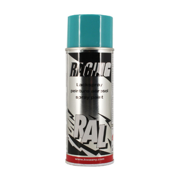 photo-Bombe de peinture carrosserie voiture Racing bleu turquoise RAL 5018 400ml