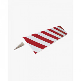 photo-Protection d'angle murale - Adhésif - Parking - Stationnement - Blanc/Rouge - Viso