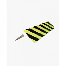 photo-Protection d'angle murale - Adhésif - Parking - Stationnement - Jaune/Noir - Viso