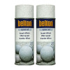 photo-Lot de 2 bombes de peinture effet granit blanc Belton 400ml