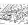 Coloriage - Supercars - Tableau à colorier - Avec contours velours noir - Dès 3 ans