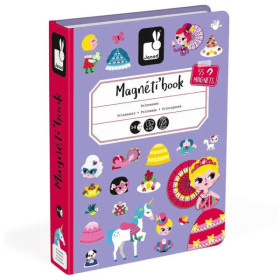 photo-Jeu éducatif - Magnéti'Book - Princesses - 55 magnets + modèles - Invente des histoires - Janod