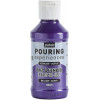 photo-Peinture acrylique - Pouring - Pébéo - Violet métallique - 118 ml