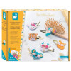 photo-Jeu créatif - Création de barrettes - 6 modèles animaux - Dès 6 ans - Janod