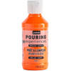 photo-Peinture acrylique - Pouring - Pébéo - Orange fluorescent - 118 ml