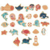 Jeu d'éveil - Magnets - Bois - Aimantés - Les fonds marins - Dès 2 ans - Janod