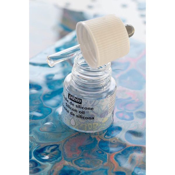 Huile de silicone - Pébéo - Transparent - Flacon de 45 ml