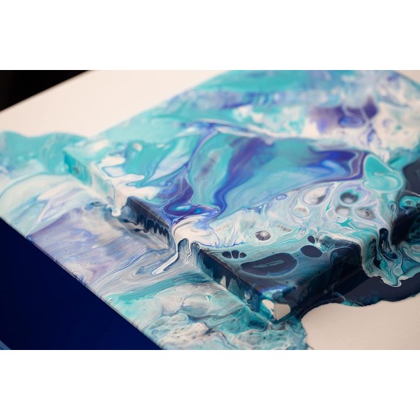 Peinture acrylique - Pouring - Pébéo - Kit découverte - 6 pièces
