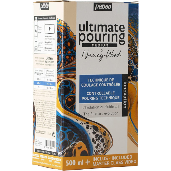 photo-Coffret - Ultimate Pouring Médium - Pébéo x Nancy Wood - 500 ml