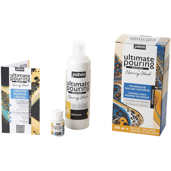 Coffret - Ultimate Pouring Médium - Pébéo x Nancy Wood - 500 ml